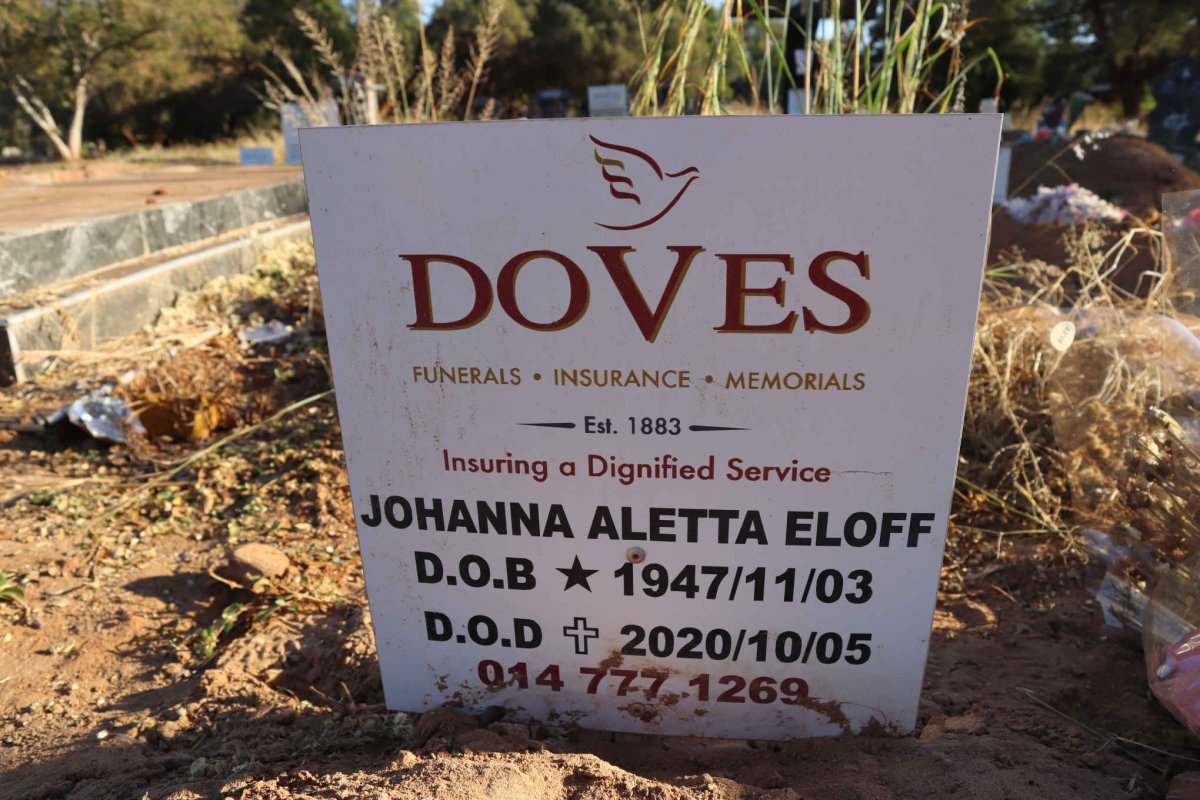 ELOFF Johanna Aletta 1947-2020