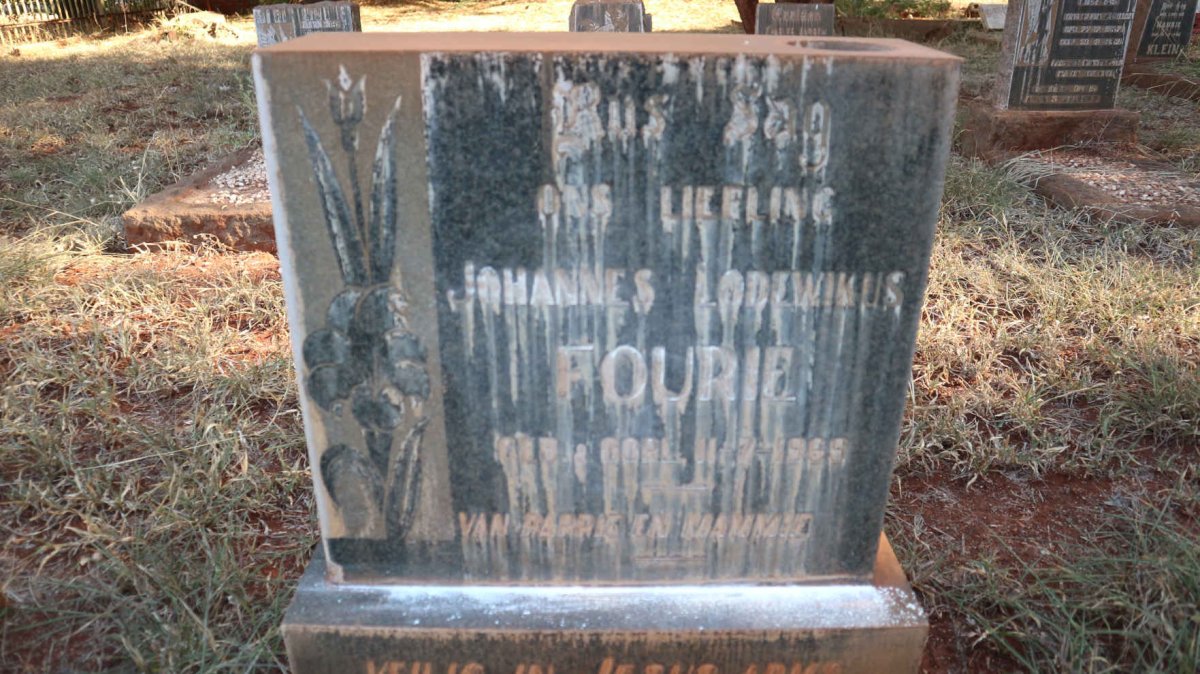 FOURIE Johannes Lodewikus 1969-1969