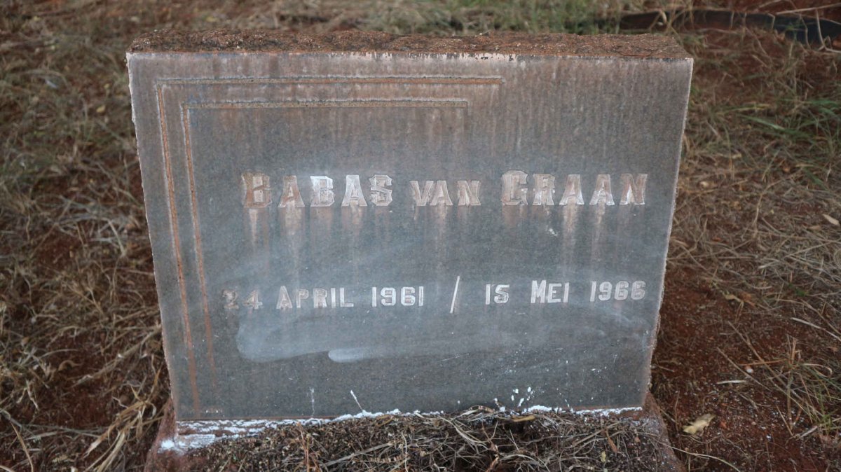 GRAAN Baba, van  -1961 :: VAN GRAAN Baba -1966