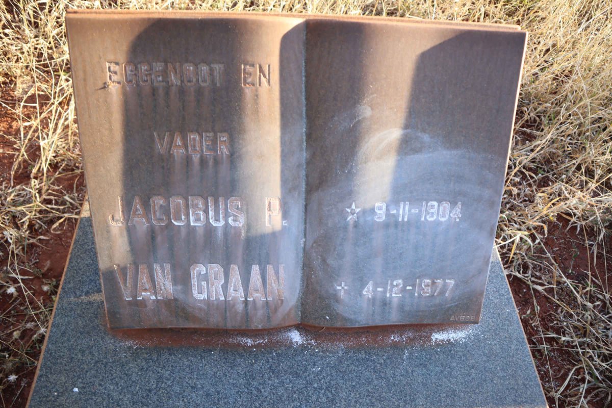 GRAAN Jacobus P., van 1904-1977