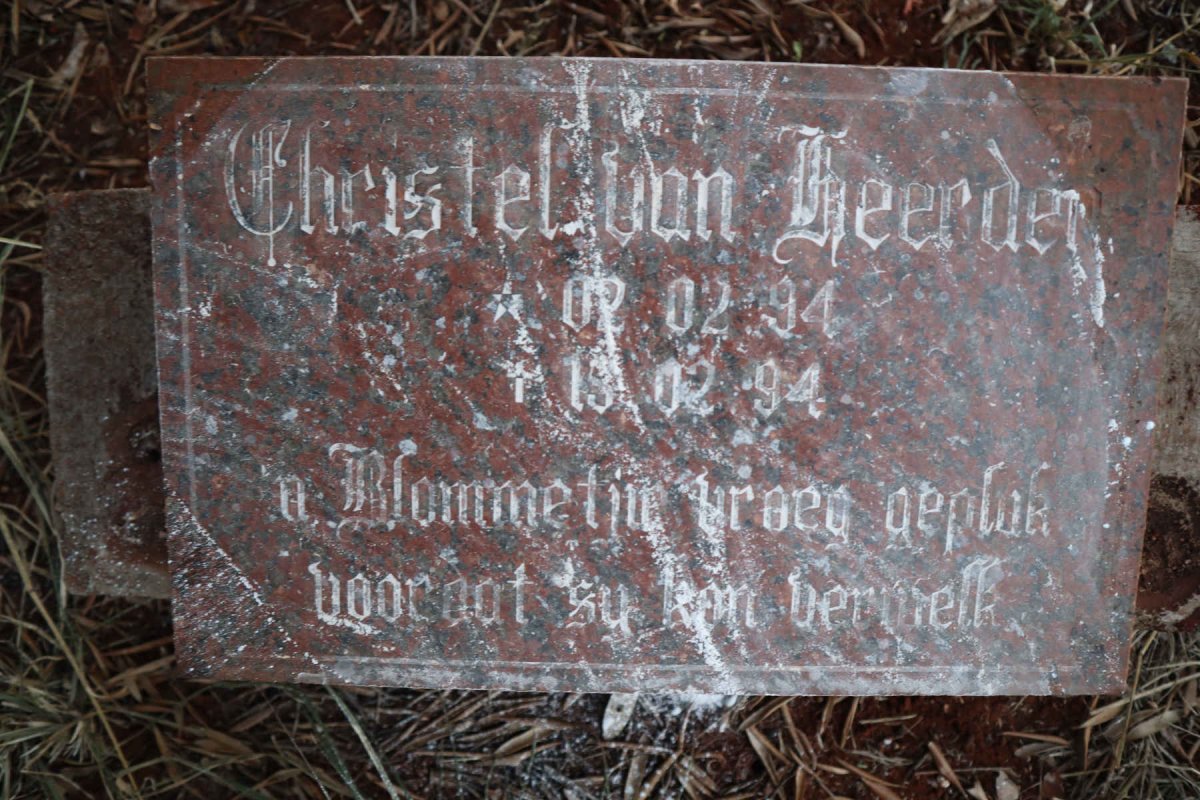 HEERDEN Christel, van 1994-1994