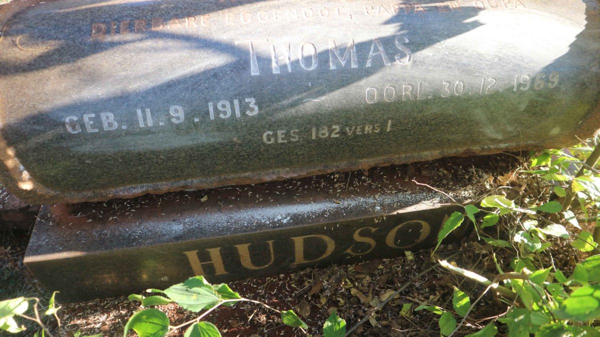 HUDSON Thomas 1913-1969