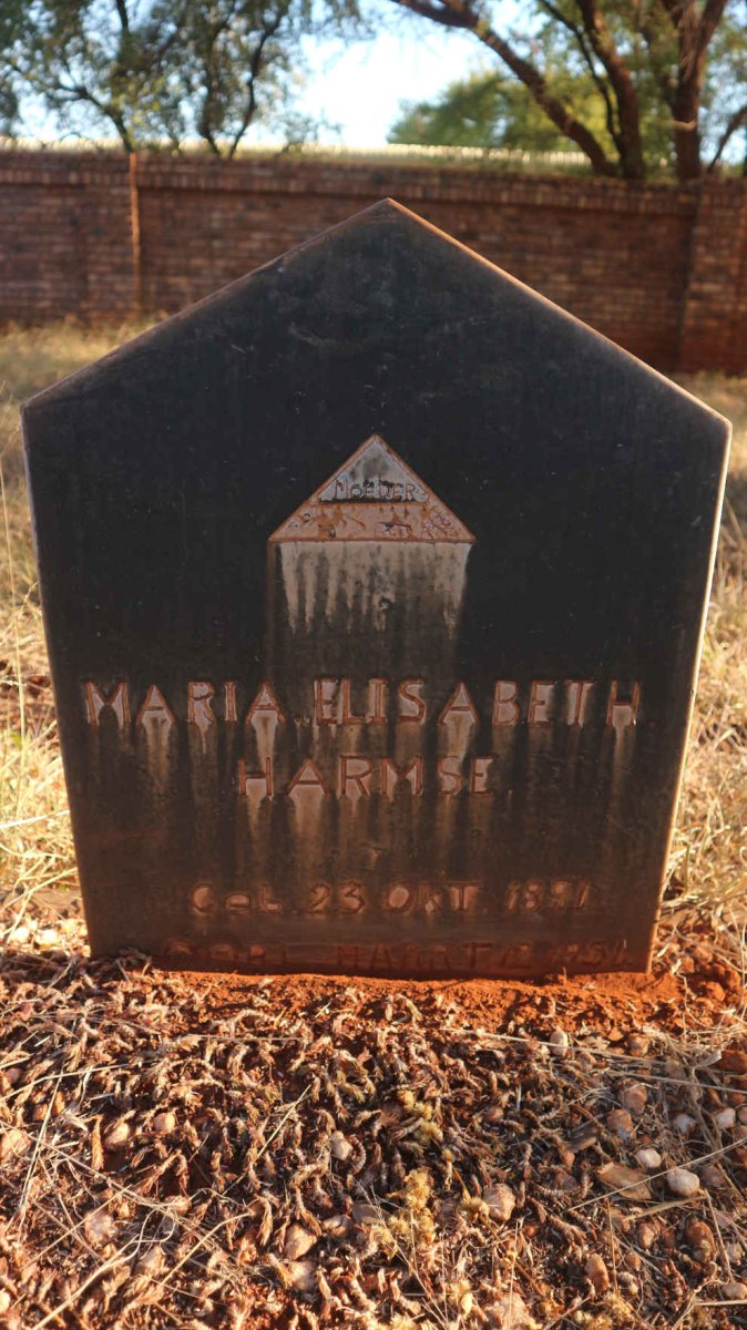 HARMSE Maria Elisabeth 1891-1954