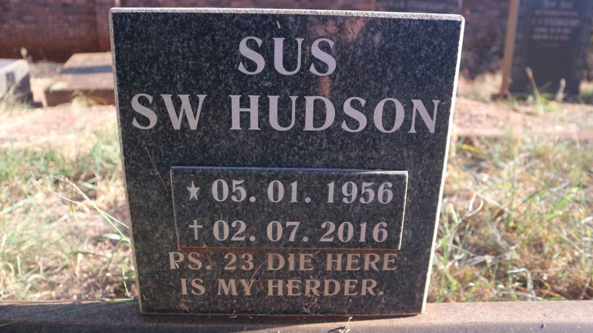 HUDSON S.W. 1956-2016