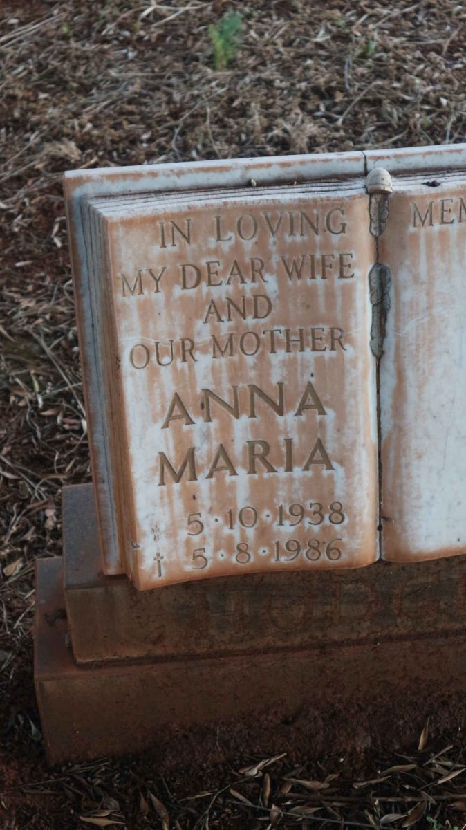 HODGES Anna Maria 1938-1986