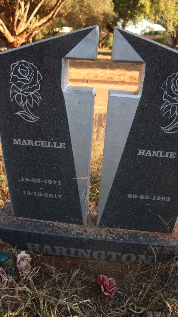 HARINGTON Marcelle 1971-2017 :: HARINGTON Hanlie 1963-