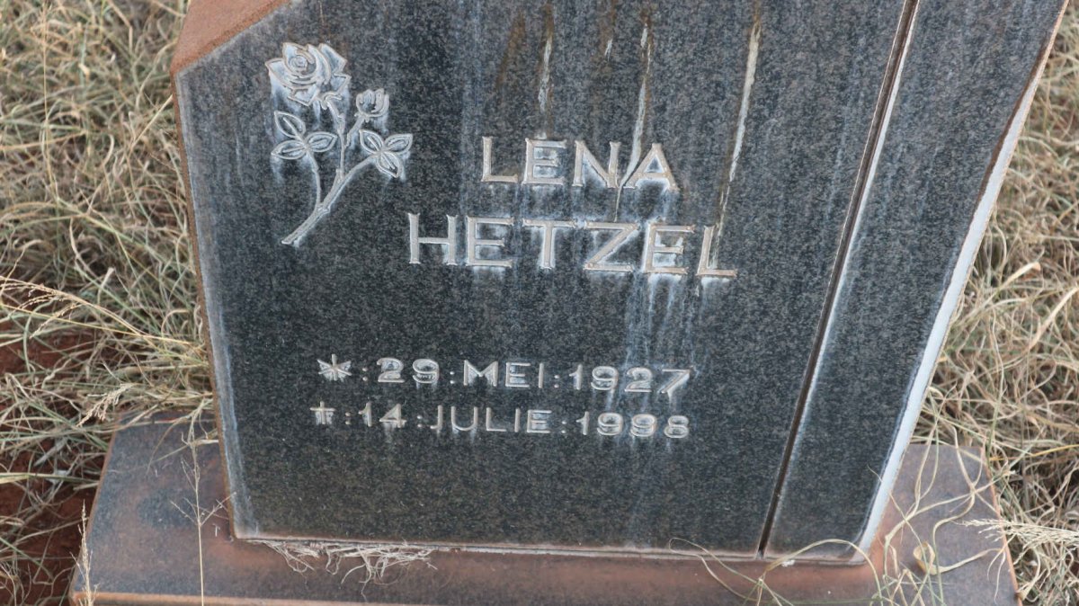 HETZEL Lena 1927-1998