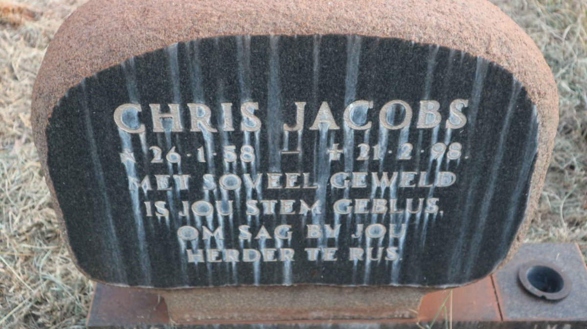 JACOBS Chris 1958-1998