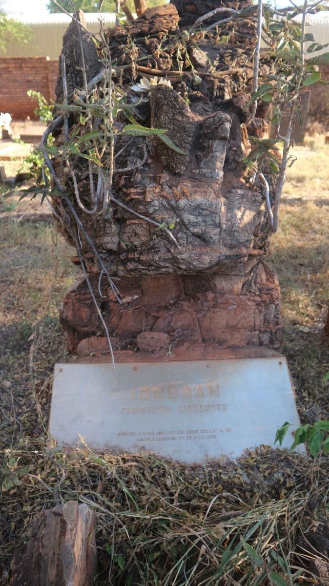 JORDAAN Christiaan Alexander 1951-1970