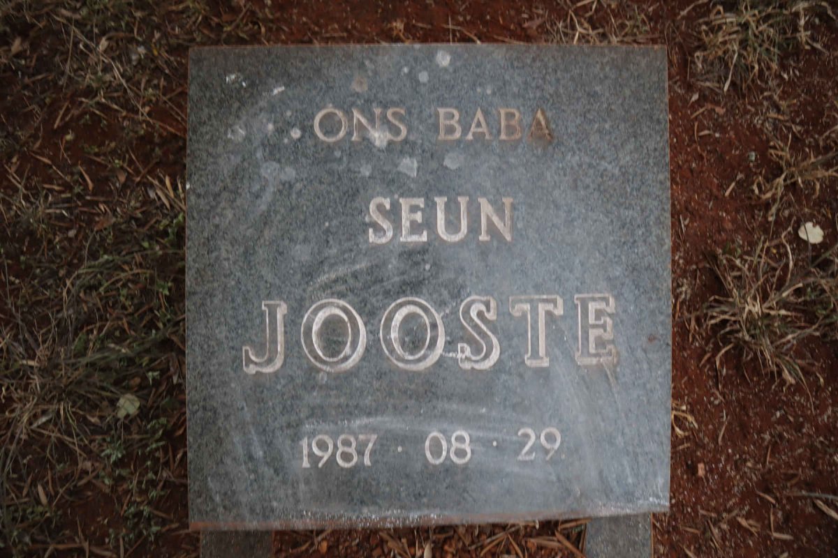 JOOSTE 1987-1987