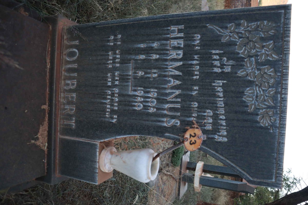 JOUBERT Hermanus 1908-1980