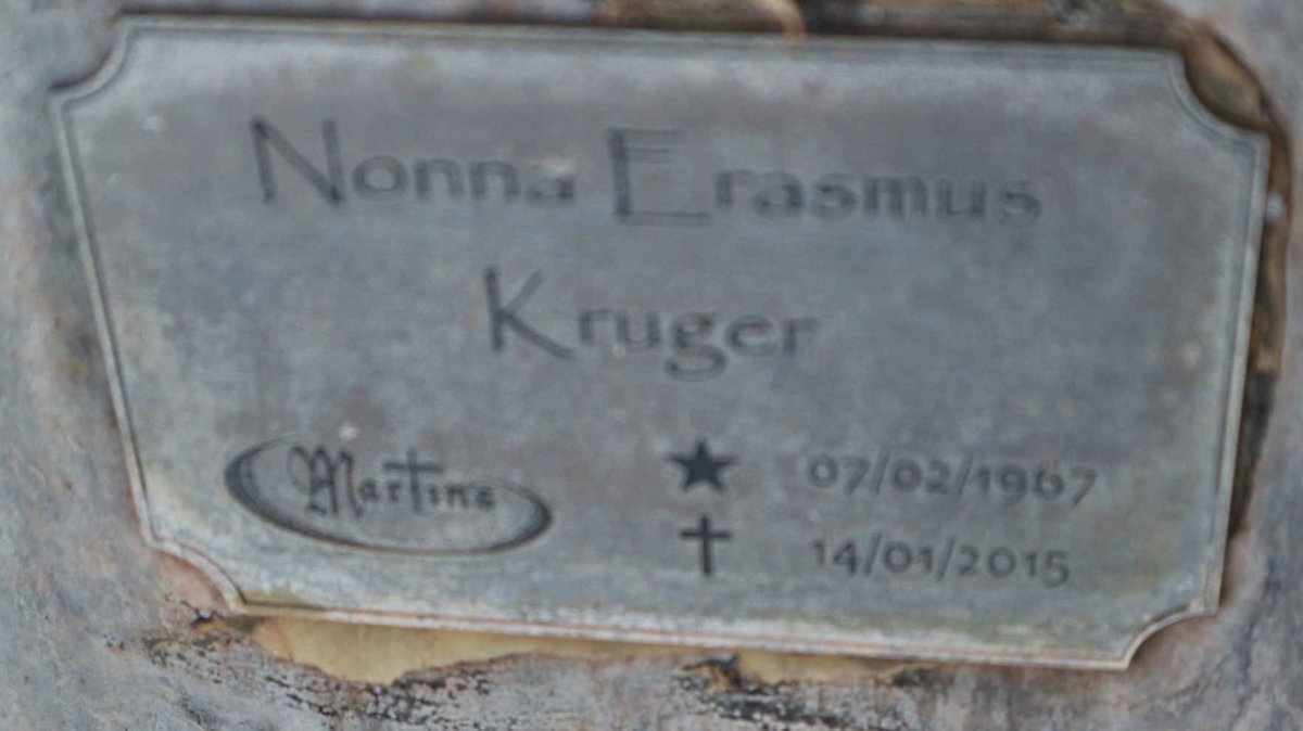 KRUGER Nonna Erasmus 1967-2015