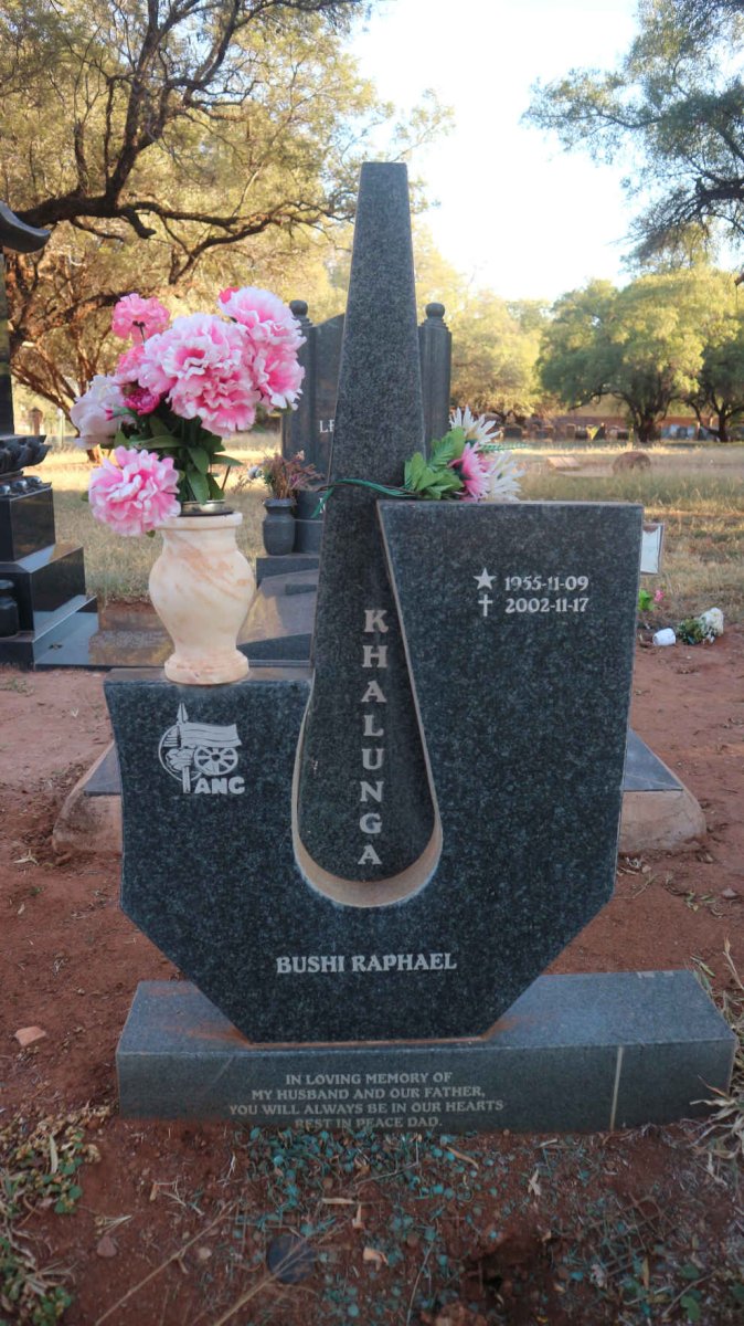 KHALUNGA Bushi Raphael 1955-2002