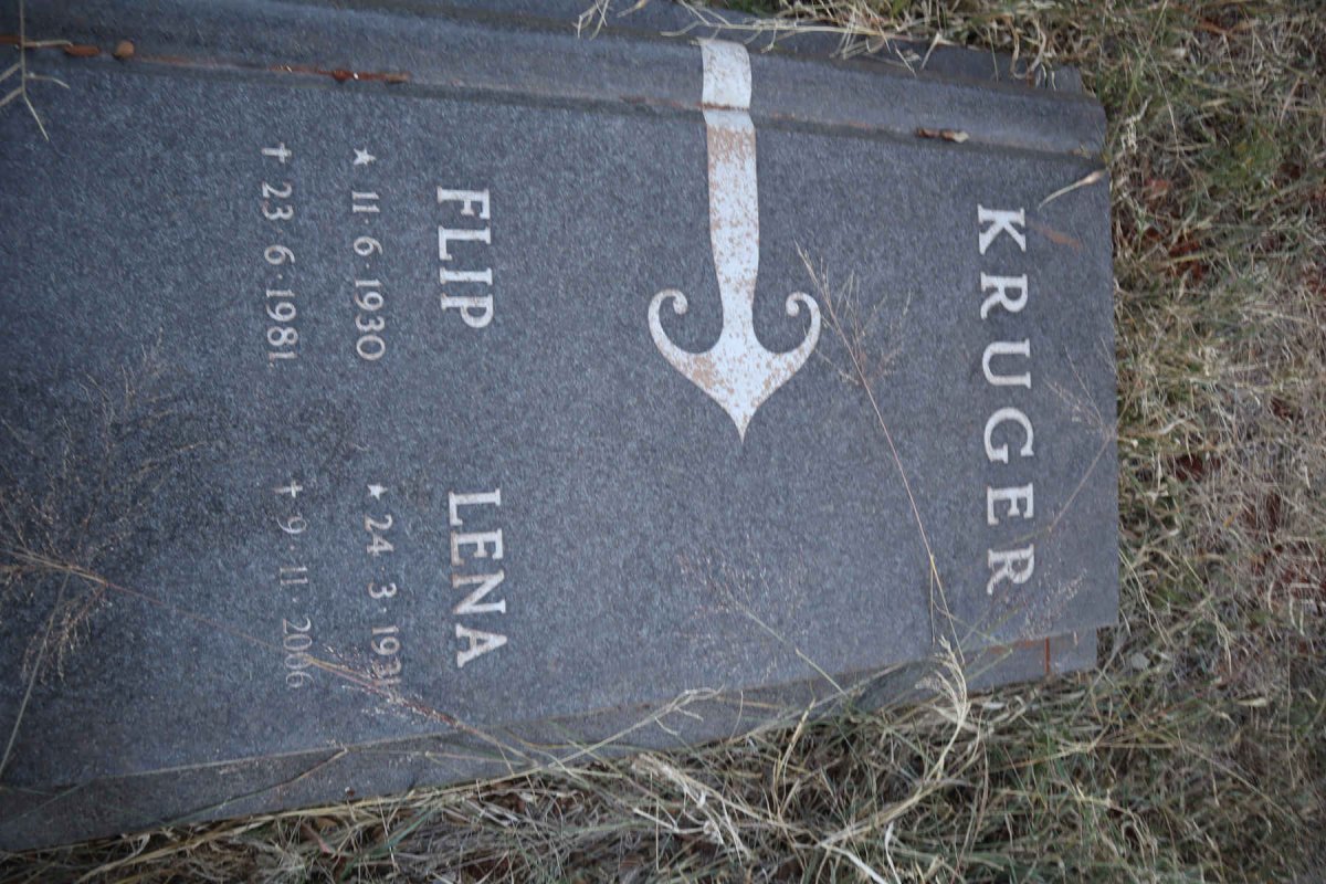 KRUGER Flip 1930-1981 &amp; Lena 1931-2006