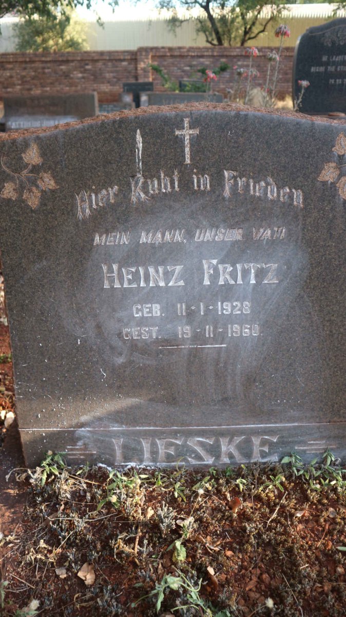 LIESKE Heinz Fritz 1928-1960