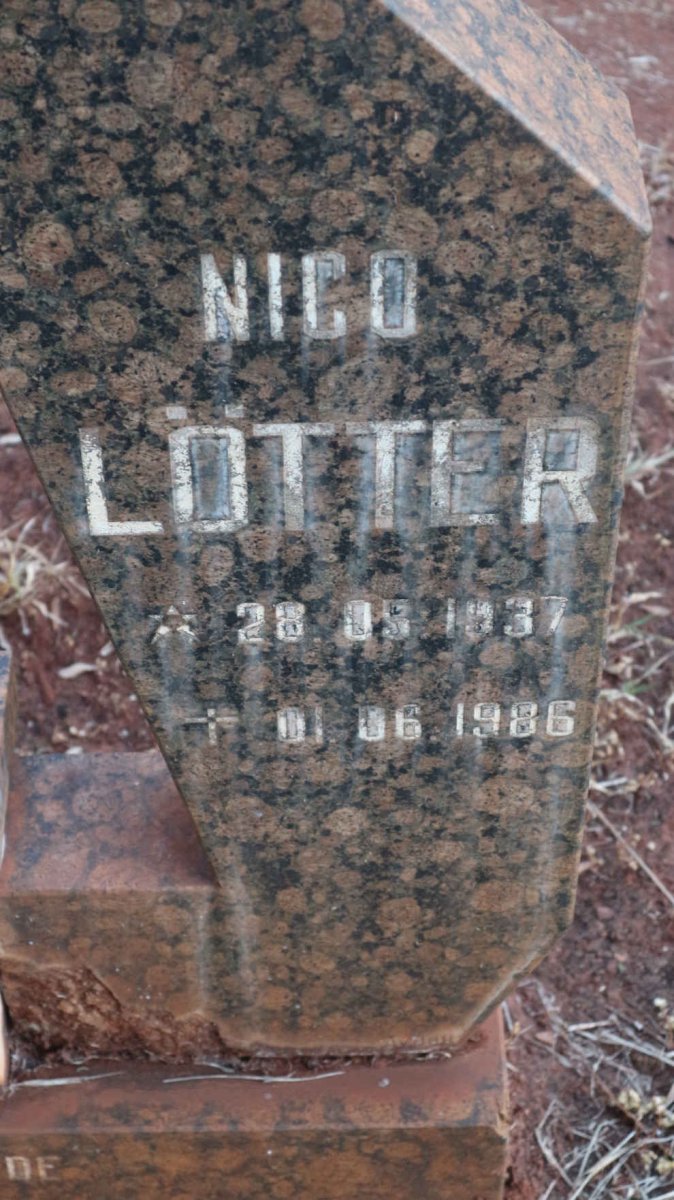 LOTTER Nico 1937-1986
