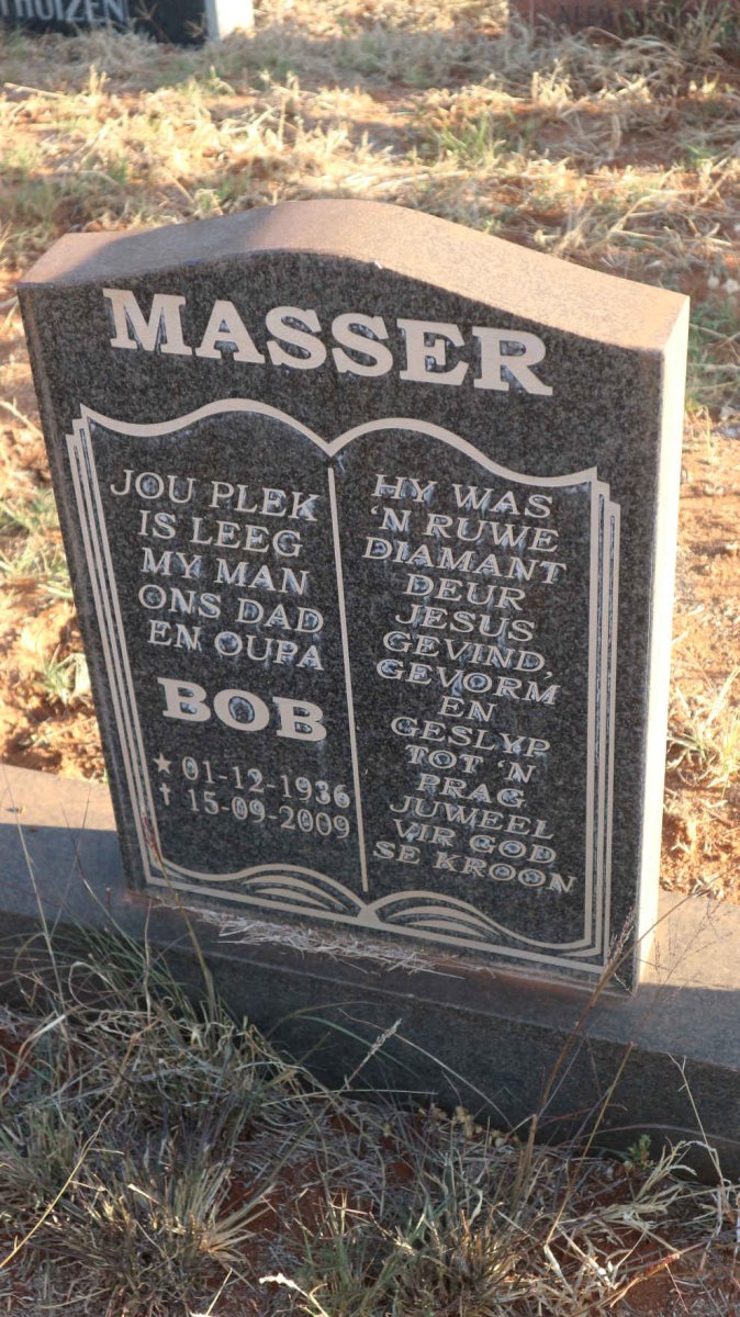 MASSER Bob 1936-2009