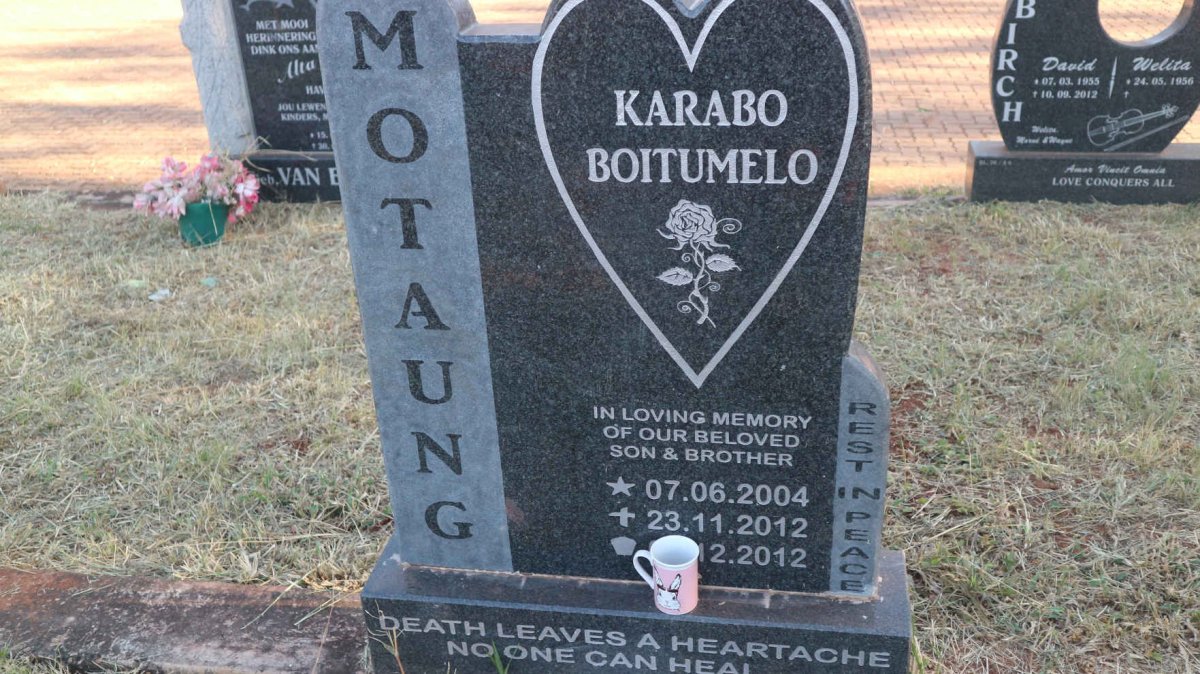 MOTAUNG Karabo Boitumelo 2004-2012