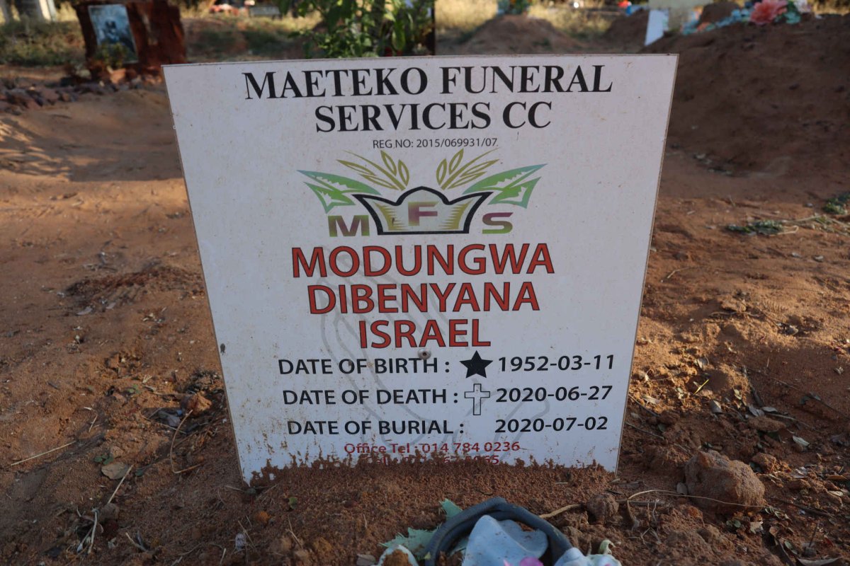 MODUNGWA Dibenyana Israel 1952-2020