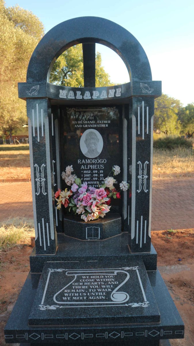 MALAPANE Ramorogo Alpheus 1952-2017