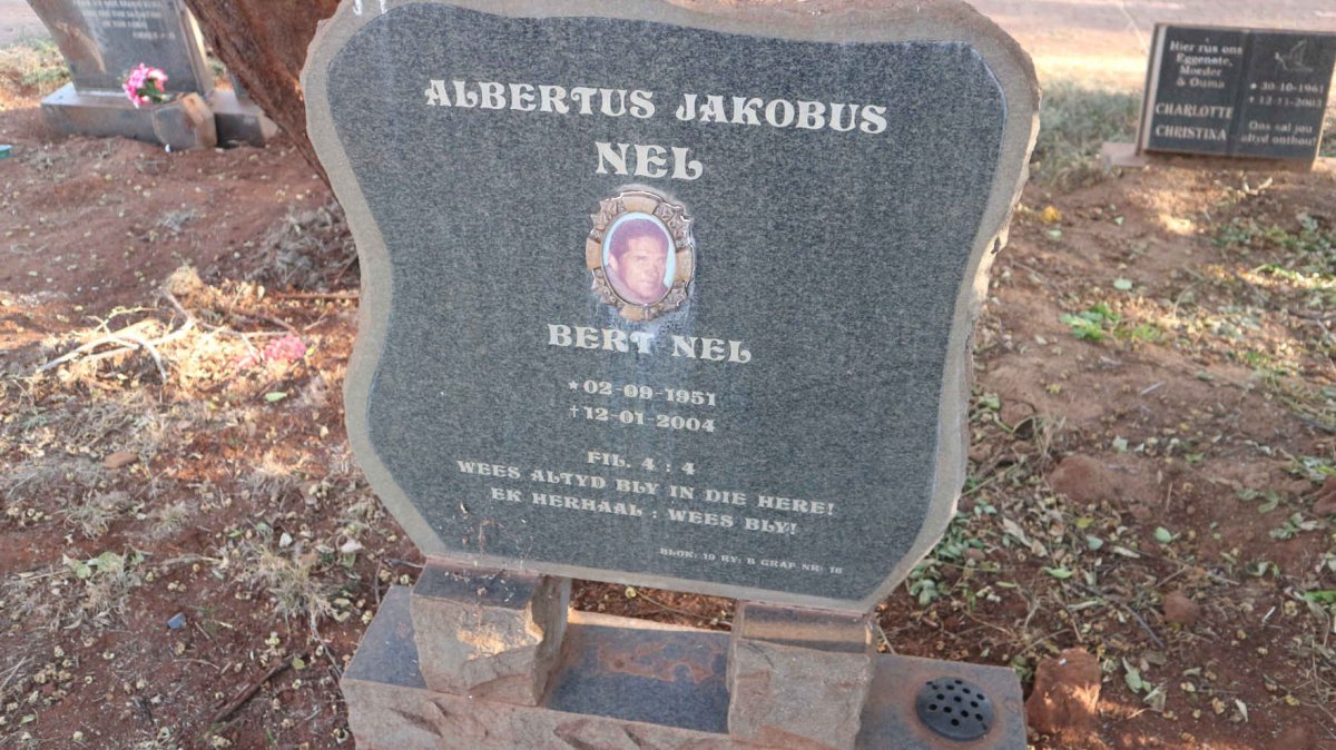 NEL Albertus Jakobus 1951-2004