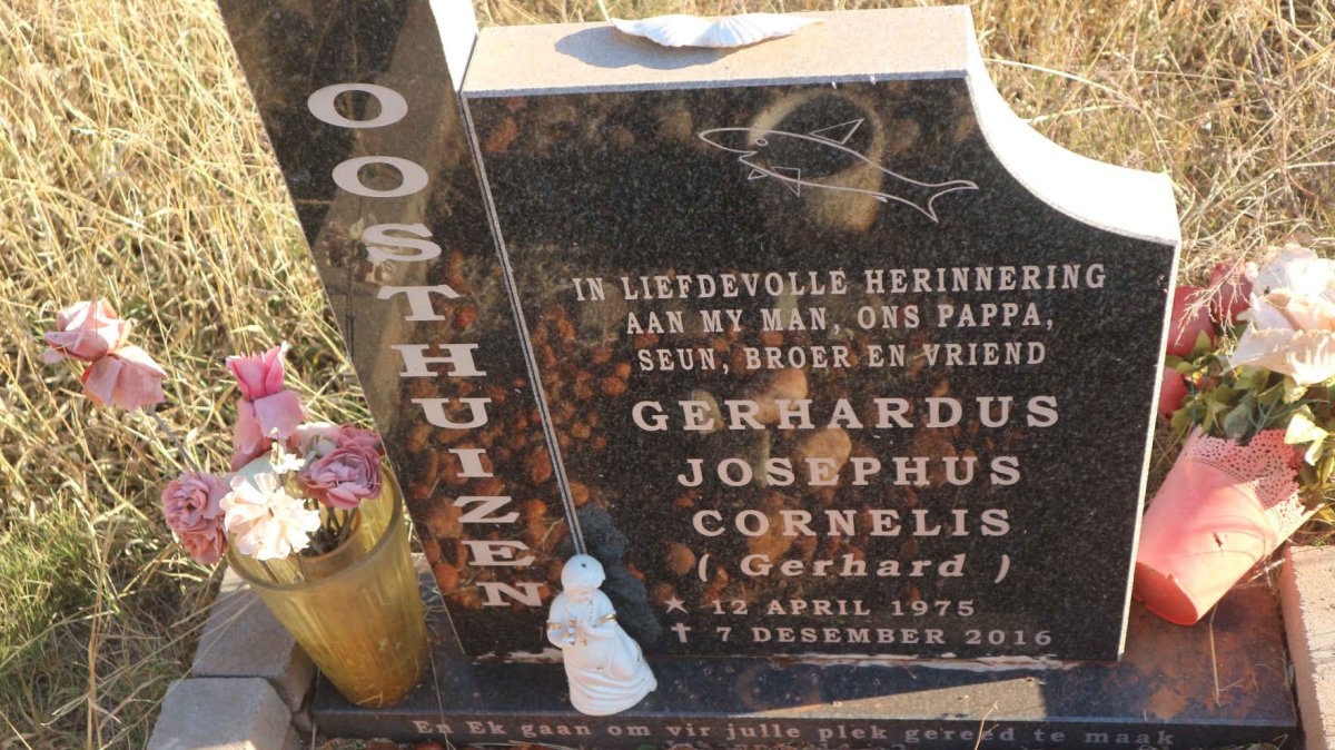 OOSTHUIZEN Gerhardus Josephus Cornelis 1975-2016