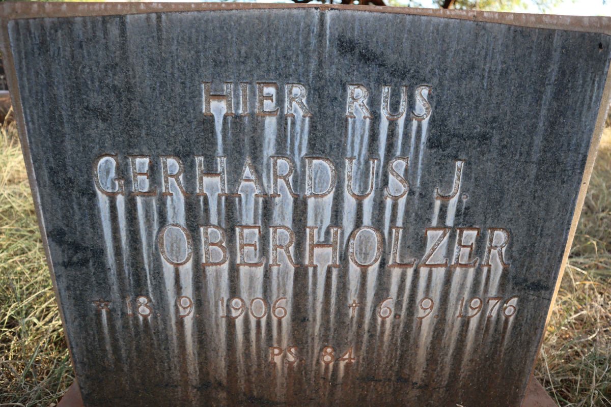 OBERHOLZER Gerhardus J. 1906-1976