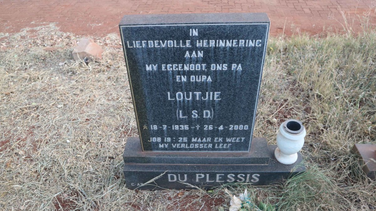 PLESSIS L.S.D., du 1935-2000