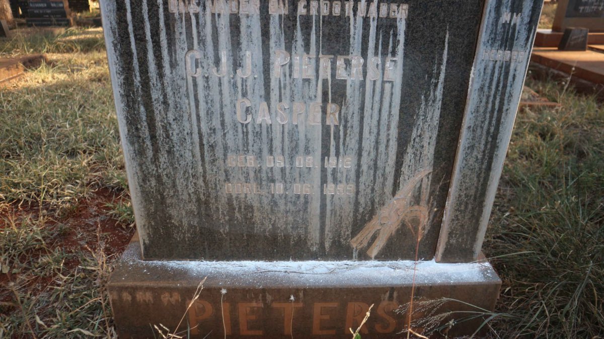 PIETERSE C.J.J. 1916-1999