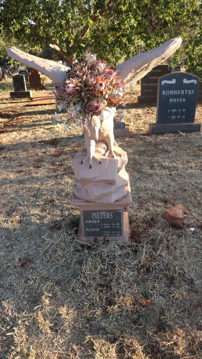 PIETERS Dries 1920-1999 &amp; Rosie 1931-2002