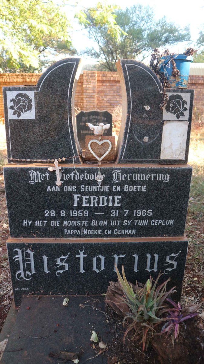 PISTORIUS Ferdie 1959-1965