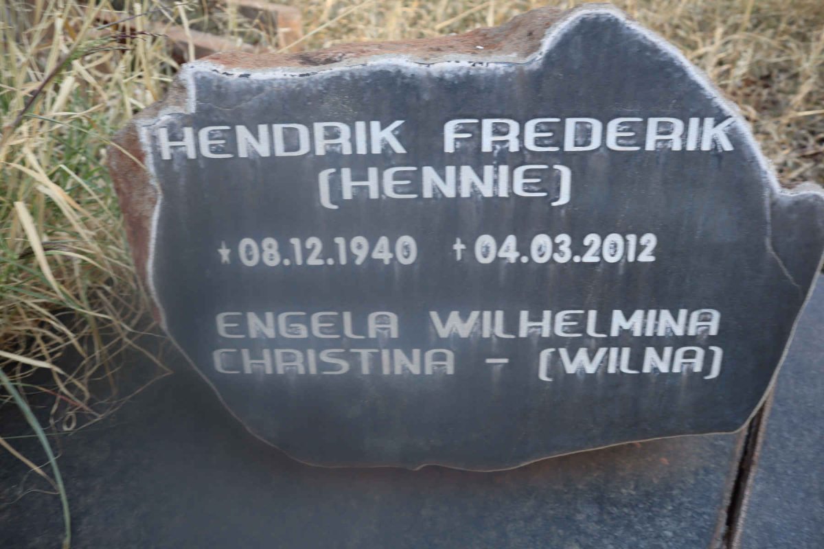PREEZ Michiel Wilhelm, du 1890-19?9 :: DU PREEZ Hendrik Frederik 1940-2012 :: DU PREEZ Engela Wilhelmina Christina