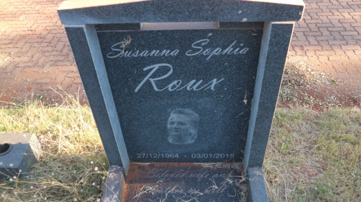 ROUX Susanna Sophia 1964-2015