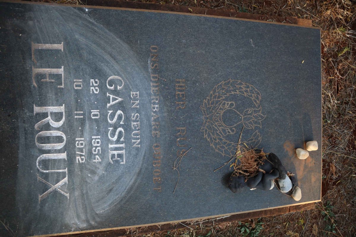 ROUX Cassie, le 1954-1972