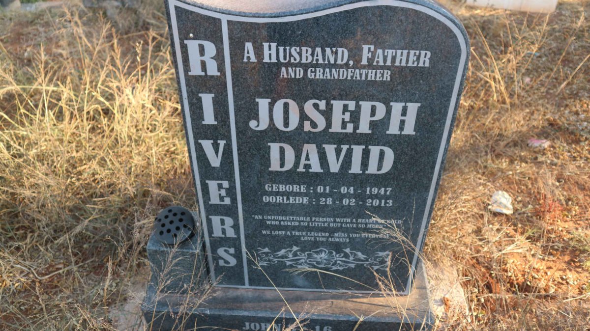 RIVERS Joseph David 1947-2013