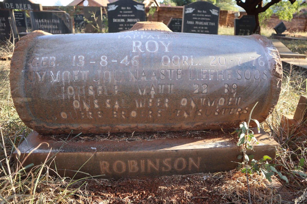 ROBINSON Roy 1946-1976