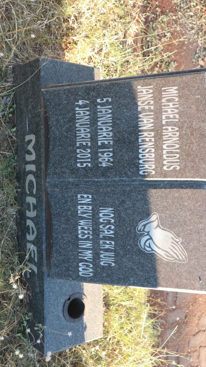 RENSBURG Michael Arnoldus, Janse van 1964-2015