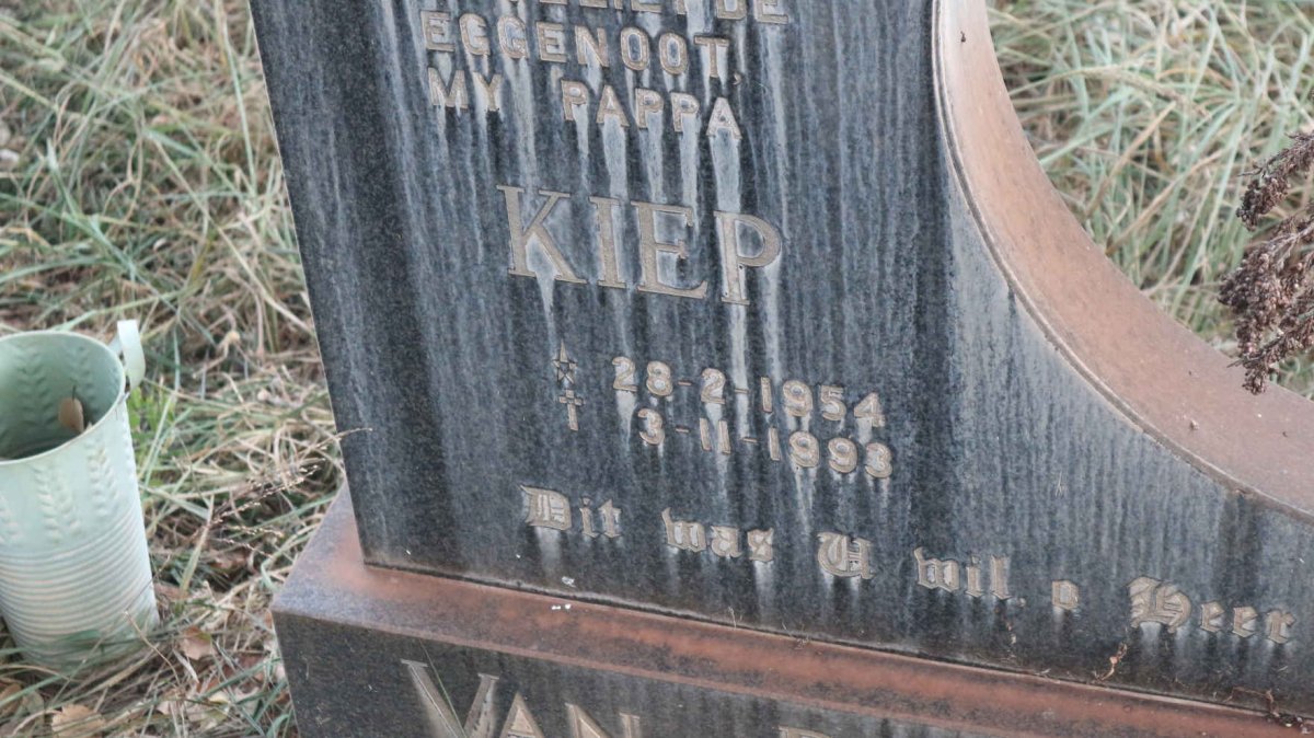 ROOYEN Kiep, van 1954-1993
