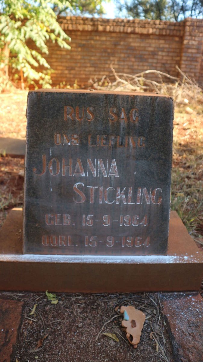 STICKLING Johanna 1964-1964