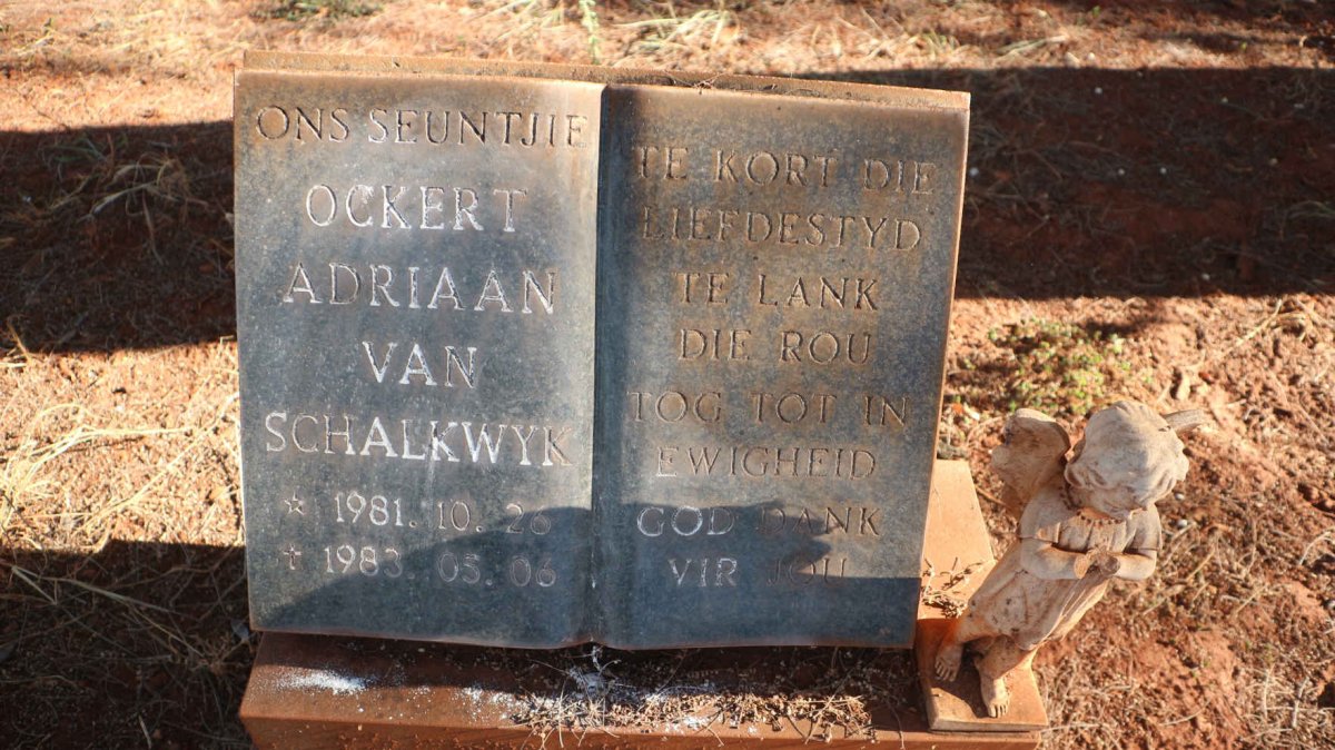 SCHALKWYK Ockert Adriaan, van 1981-1983