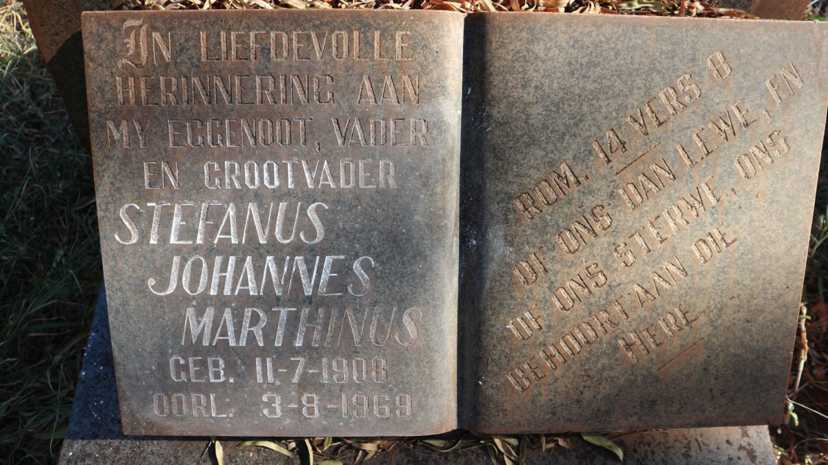 SMIT Stefanus Johannes Marthinus 1908-1969