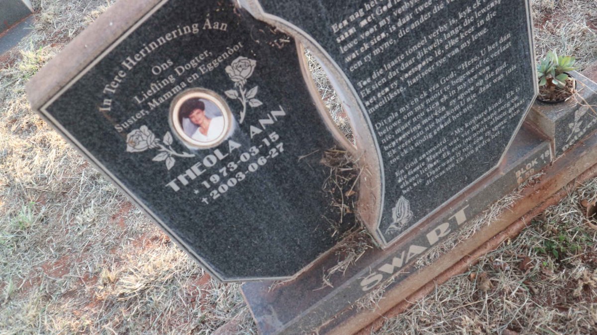 SWART Theola Ann 1973-2003