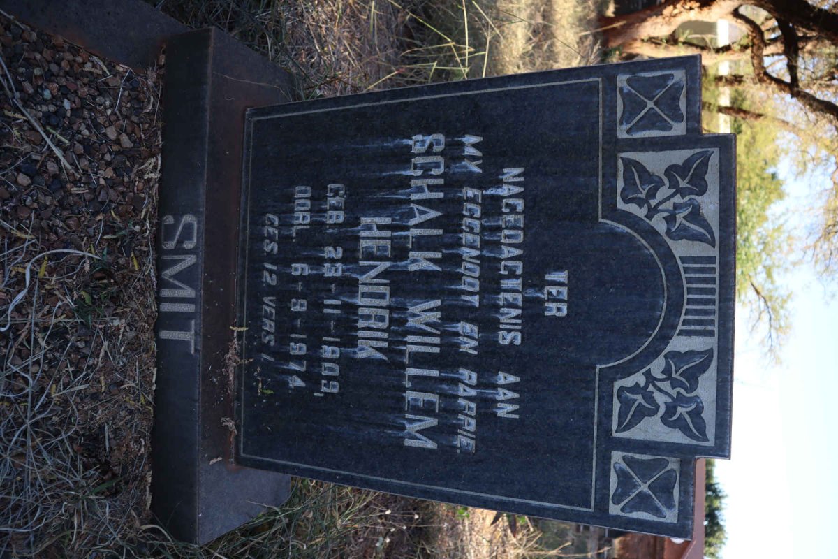 SMIT Schalk Willem Hendrik 1909-1974