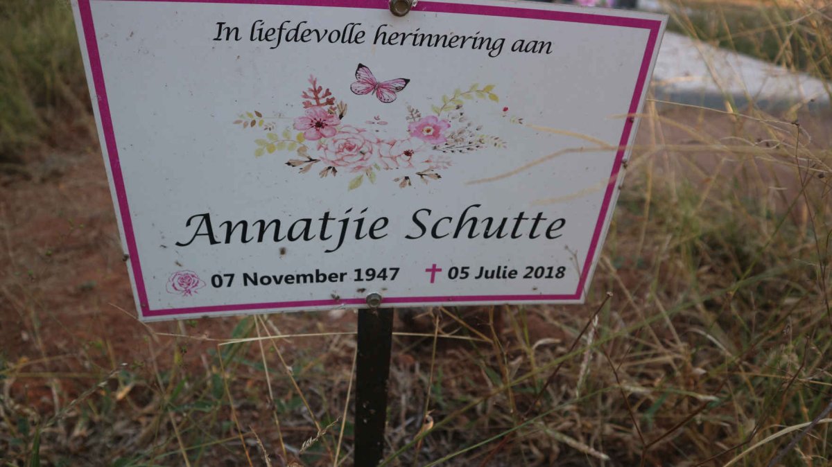 SCHUTTE Annatjie 1947-2018