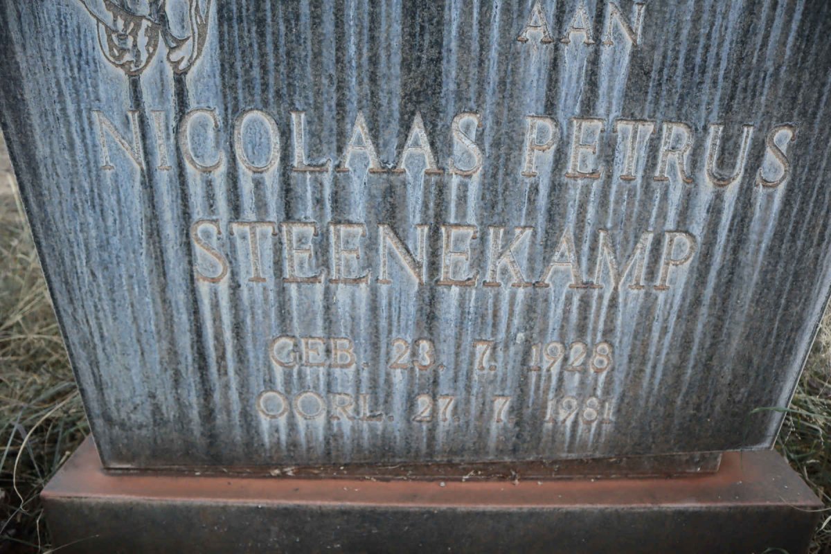 STEENEKAMP Nicolaas Petrus 1928-1961
