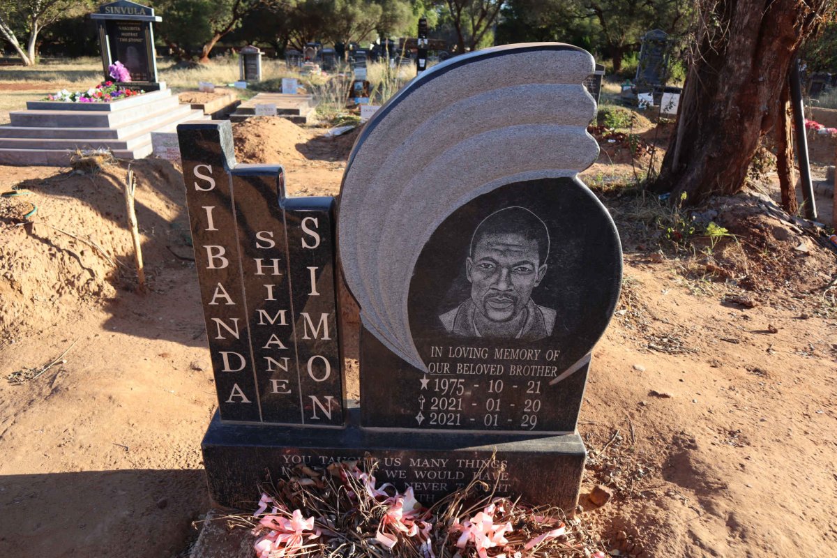 SIBANDA Shimane Simon 1975-2021
