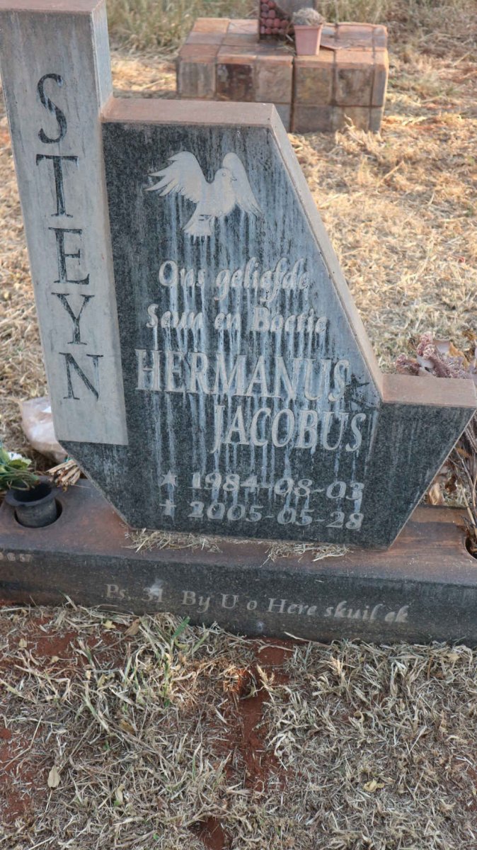 STEYN Hermanus Jacobus 1984-2005