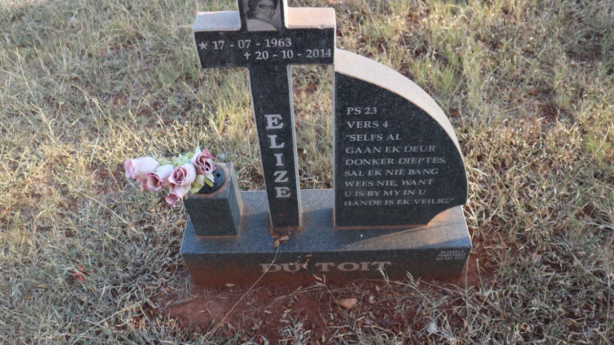 TOIT Elize, du 1963-2014