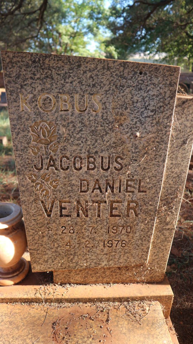 VENTER Jacobus Daniel 1970-1976