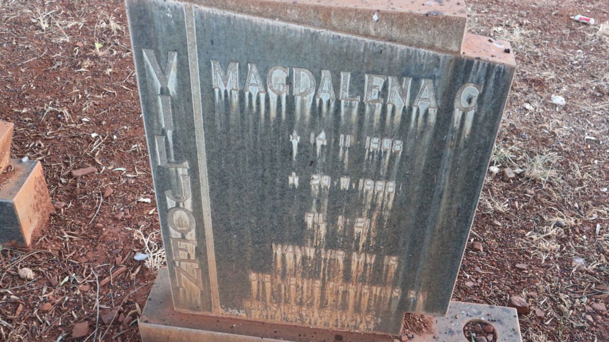 VILJOEN Magdalena C. 1908-1988